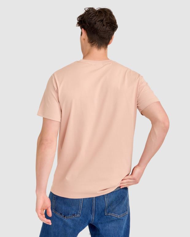 FILA menn valnøtt fila lewis t-skjorte HHL842313 valnøtt