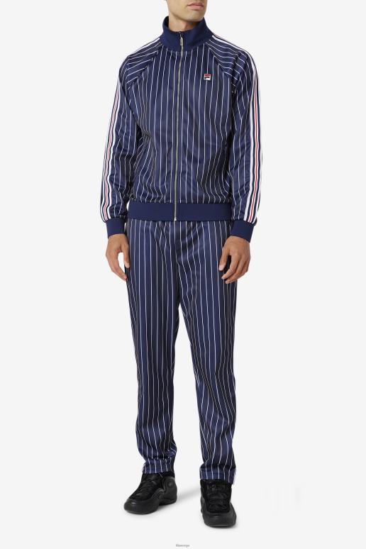 FILA menn lyons track pant fila peacoat/hvit HHL84902 peacoat/hvit