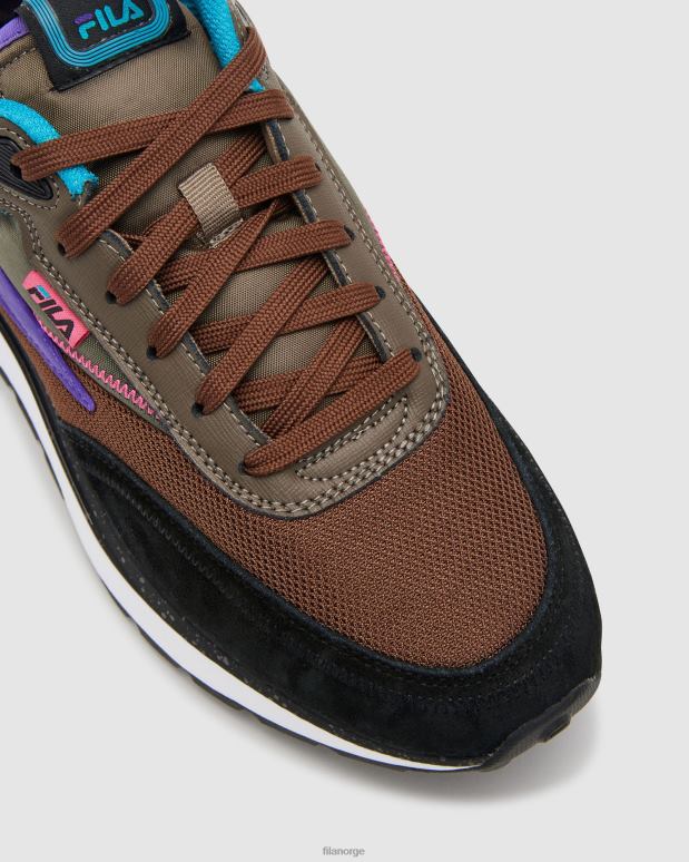 FILA menn fila herre fila renno sort/pcone/elpurp HHL842707 svart/pcone/elpurp