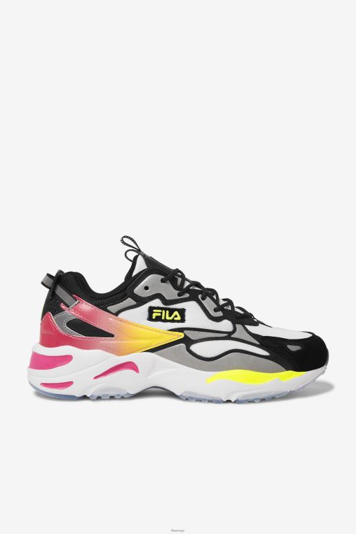 FILA menn fila herre ray tracer apex hvit/svart/gul HHL84169 hvit/svart/gul