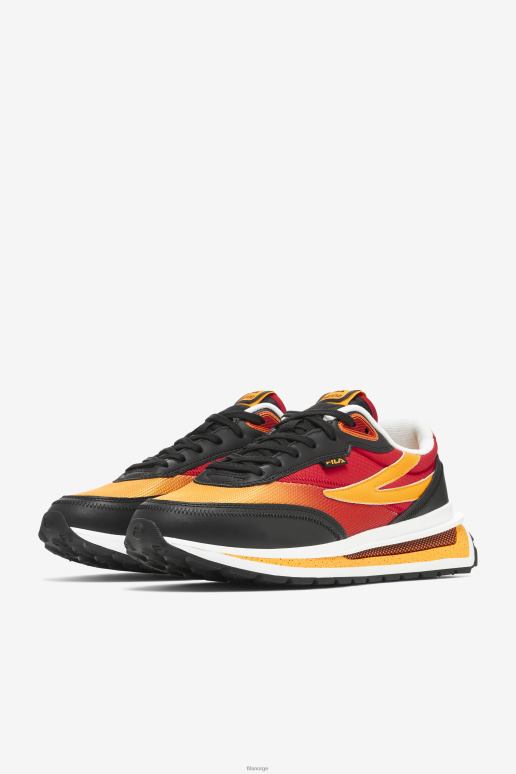 FILA menn fila herre renno sort/rød/gull HHL8431 svart/rød/gull