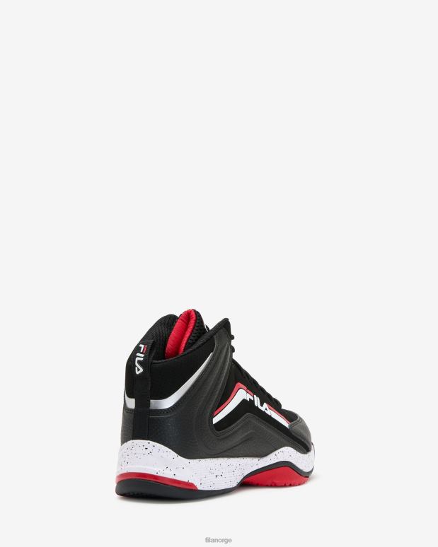 FILA menn fila herre spitfire evo svart/hvit/rød HHL842677 svart/hvit/rød