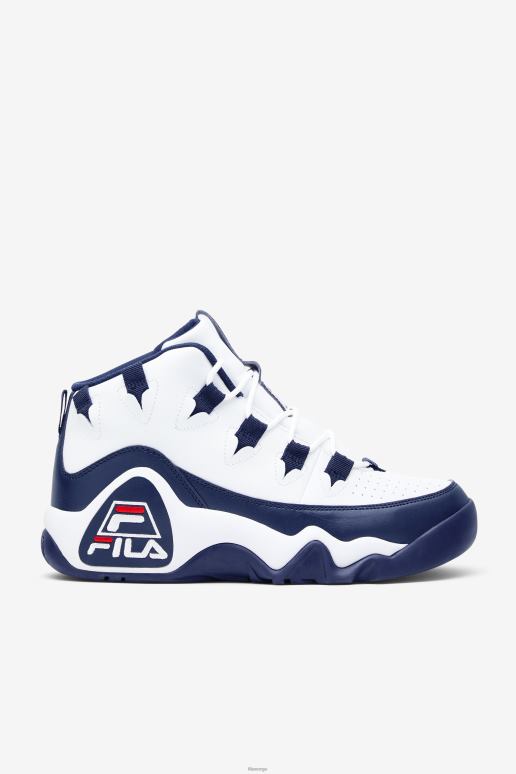 FILA menn fila herregrant hill 1 hvit/marine/rød HHL84115 hvit/marine/rød