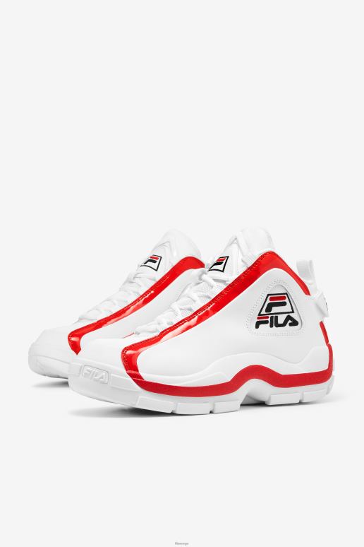 FILA menn fila herregrant hill 2 hvit/rød/svart HHL84121 hvit/rød/svart