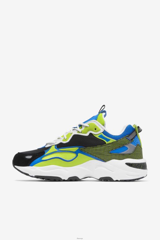 FILA menn fila hvit/svart/lime punch herre ray tracer apex HHL8416 hvit/svart/lime punch