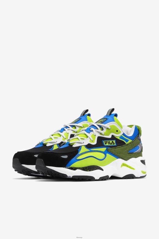 FILA menn fila hvit/svart/lime punch herre ray tracer apex HHL8416 hvit/svart/lime punch