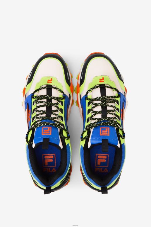 FILA menn gardenia/svart/oransje herre oakmont tr fila HHL84138 gardenia/svart/oransje