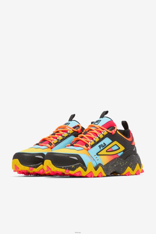 FILA menn herre oakmont tr diva rosa/sitron/svart fila HHL84137 diva rosa/sitron/svart