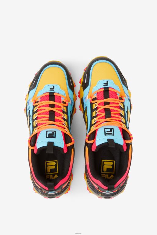 FILA menn herre oakmont tr diva rosa/sitron/svart fila HHL84137 diva rosa/sitron/svart
