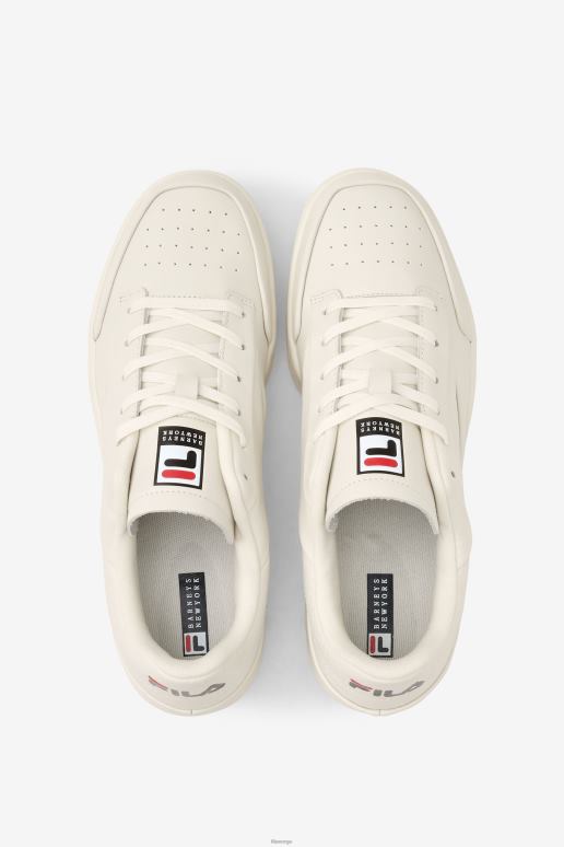 FILA menn herre original tennis lux x barneys gardenia/svart/rød fila HHL8441 gardenia/svart/rød