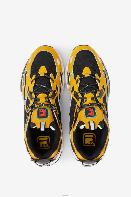 FILA menn herre ray tracer apex fila svart/gylden stang/hvit HHL84170 sort/gyllen stang/hvit