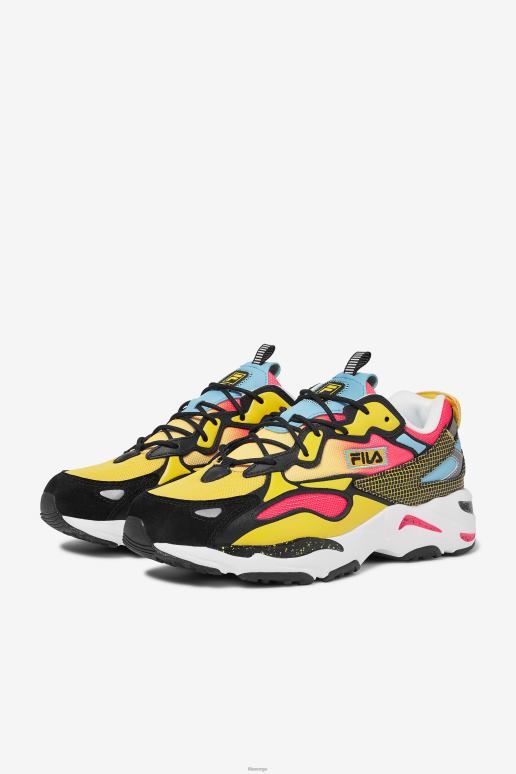 FILA menn herre ray tracer apex svart/dyp rosa/hvit fila HHL84173 svart/dyp rosa/hvit