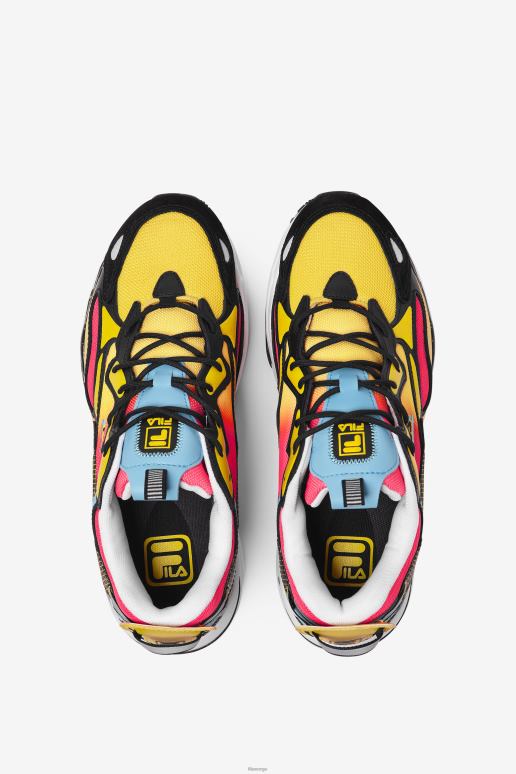 FILA menn herre ray tracer apex svart/dyp rosa/hvit fila HHL84173 svart/dyp rosa/hvit