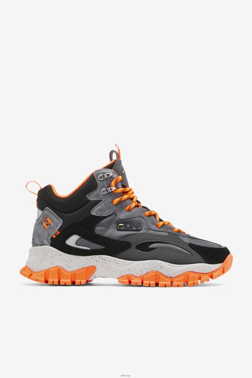 FILA menn herre ray tracer tr 2 mid fila castlerock/svart/oransje HHL8492 castlerock/svart/oransje