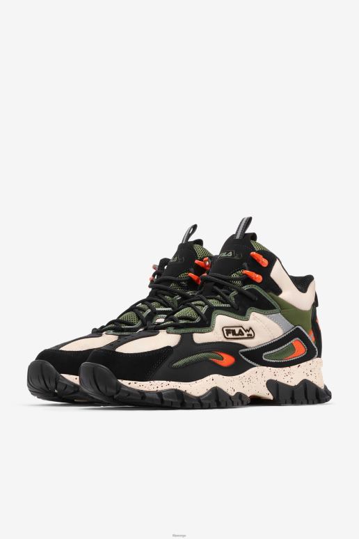 FILA menn herre ray tracer tr 2 mid fila gressløk/svart/ecru HHL84164 gressløk/svart/ecru