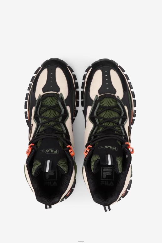 FILA menn herre ray tracer tr 2 mid fila gressløk/svart/ecru HHL84164 gressløk/svart/ecru