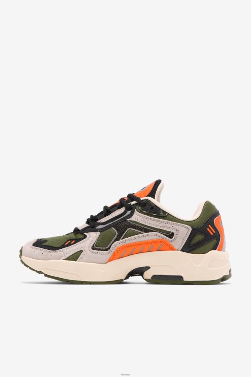 FILA menn herrearkiv rjv fila gressløk/ecru/svart HHL84140 gressløk/ecru/svart