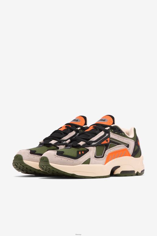 FILA menn herrearkiv rjv fila gressløk/ecru/svart HHL84140 gressløk/ecru/svart