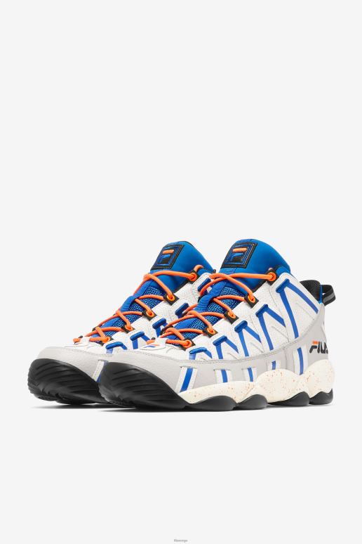 FILA menn hvit/sølvgrå/blå fila stackhouse spaghetti for menn HHL84165 hvit/sølvgrå/blå