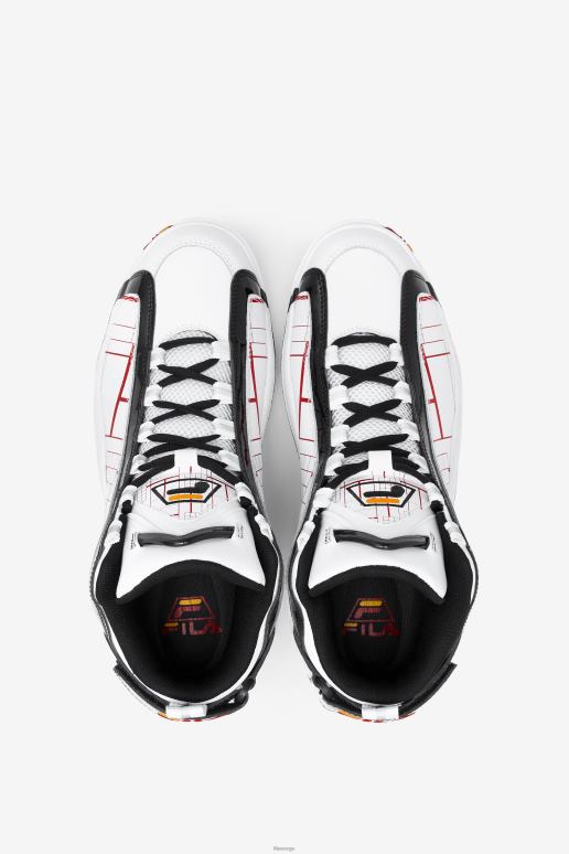 FILA menn hvit/svart/gull herre grant hill 2 fila HHL8460 hvit/svart/gull