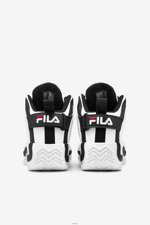 FILA menn hvit/svart/rød fila grant hill 2 for menn HHL84129 hvit/svart/rød