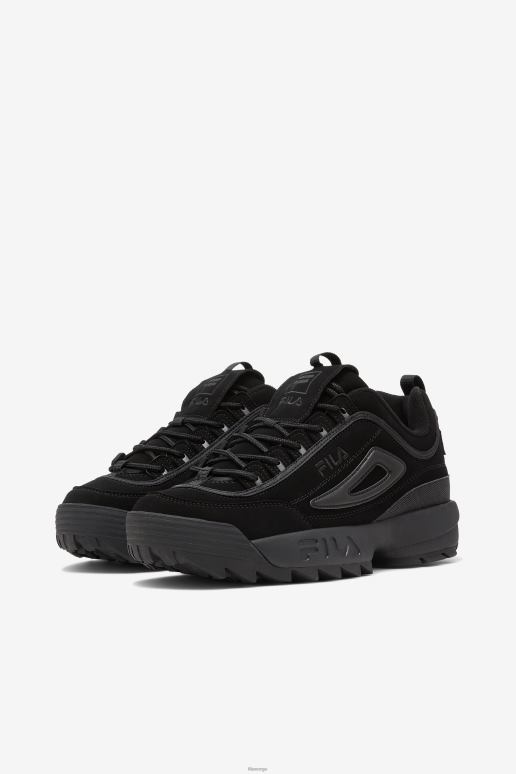 FILA menn men\'s disruptor 2 fila triple black HHL84122 trippel svart