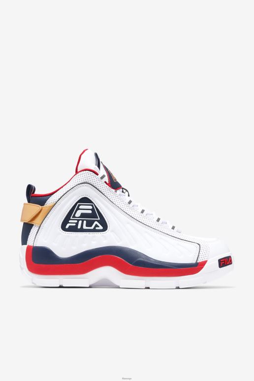 FILA menn menn grant hill 2 game break white/blues/red fila HHL845 hvit/blå/rød