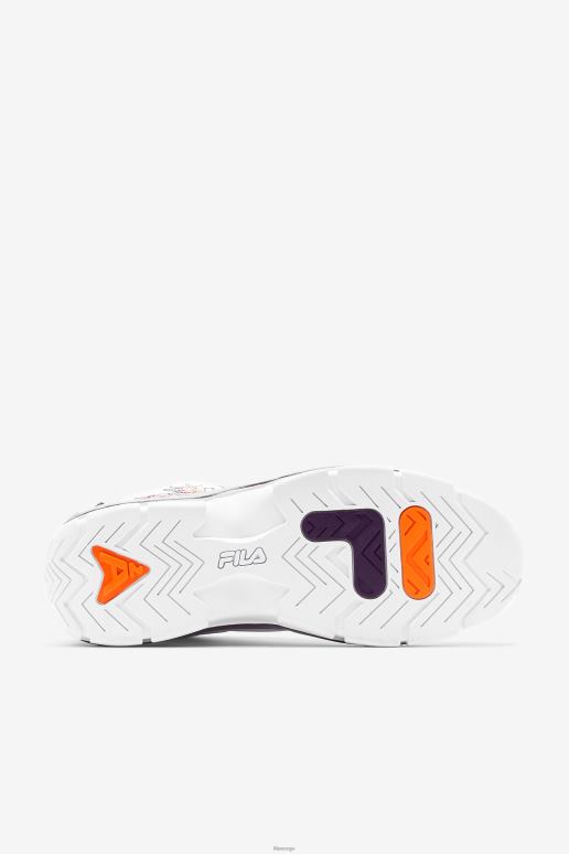 FILA menn menn grant hill 2 historie hvit/lilla vimpel/oransje fila HHL8471 hvit/lilla vimpel/oransje