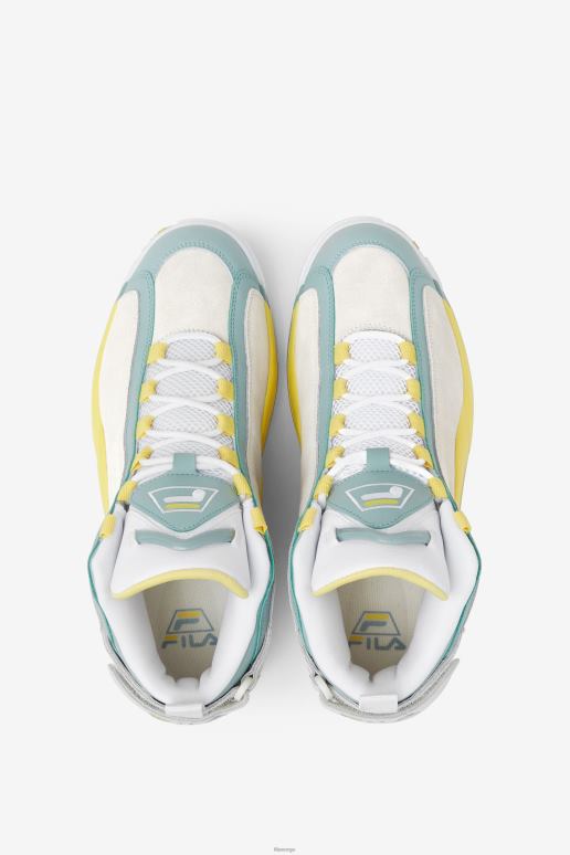 FILA menn menn grant hill 2 hvit/egret/grå tåkefila HHL8417 hvit/egret/grå tåke