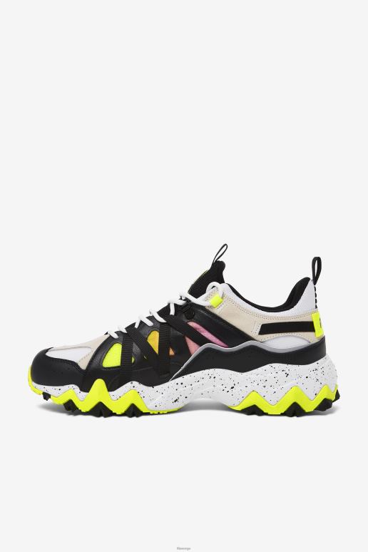 FILA menn menns ekskursjon hvit/svart/gul fila HHL8453 hvit/svart/gul