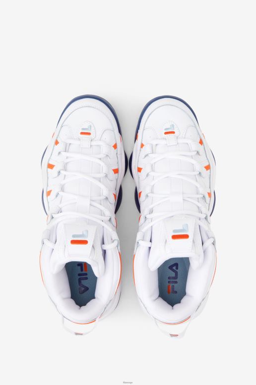 FILA menn menns stackhouse spaghetti hvit/rød oransje/blå fila HHL8447 hvit/rød oransje/blå