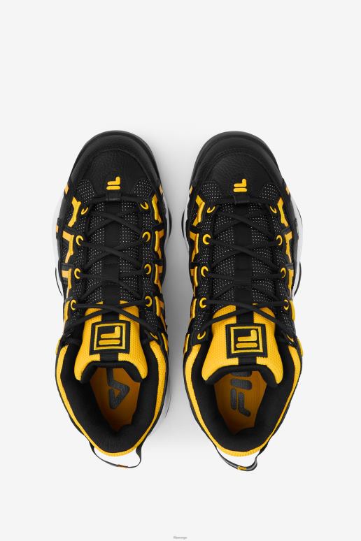 FILA menn menns stackhouse spaghetti svart/sitron/hvit fila HHL84149 svart/sitron/hvit