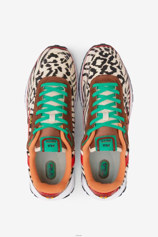 FILA menn sequoia/rød/frøperle herre renno animal fila HHL84132 sequoia/rød/frøperle