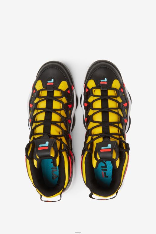 FILA menn sitron/svart/blåfisk stackhouse spaghetti fila for menn HHL84168 sitron/svart/blåfisk