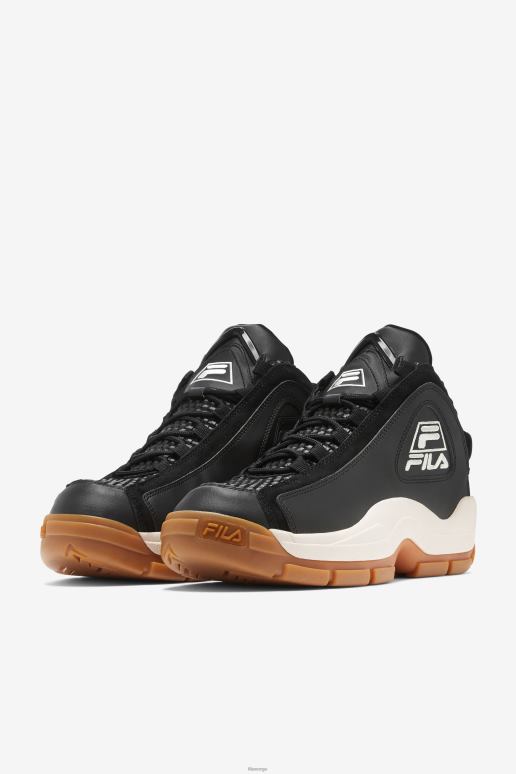 FILA menn sort/gardenia/gum grant hill 2 vevde fila HHL8478 svart/gardenia/gummi