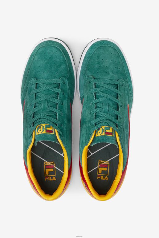 FILA menn tennis 88 x paterson fila platan/mango mojito/rød HHL8450 platan/mango mojito/rød