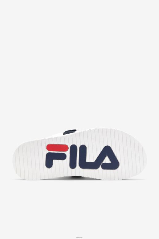 FILA menn hvit/marine/rød fila herre utility silde HHL84189 hvit/marine/rød