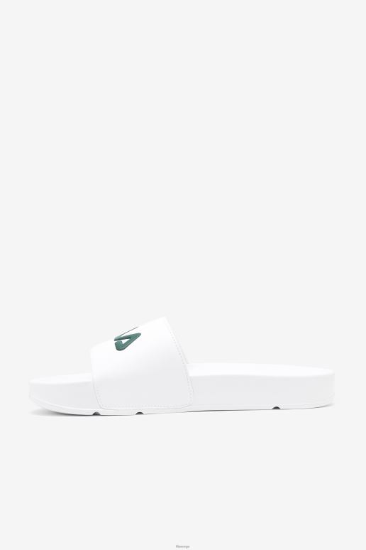 FILA menn hvit/sycamore/rød drifter fila for menn HHL84192 hvit/platan/rød