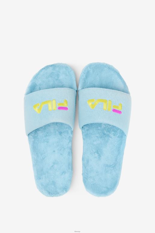 FILA menn petit four/lilla/gul frotté drifter slide fila HHL84204 petit four/lilla/gul