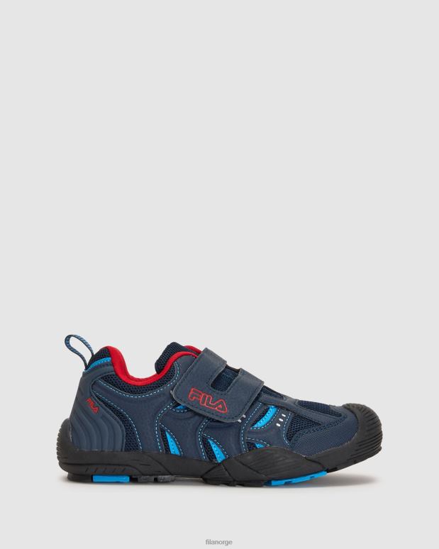 FILA unisex fila kid's mattia stropp marine/himmelblå/rød HHL843049 marine/himmelblå/rød