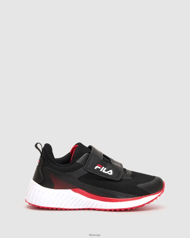 FILA unisex fila svart/rød barneisernia HHL843058 svart, rød