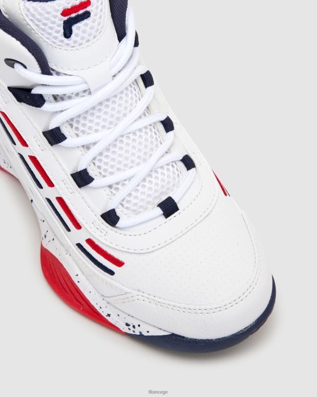 FILA unisex kids spitfire hvit/fnavy/fred fila HHL843065 hvit/fnavy/fred