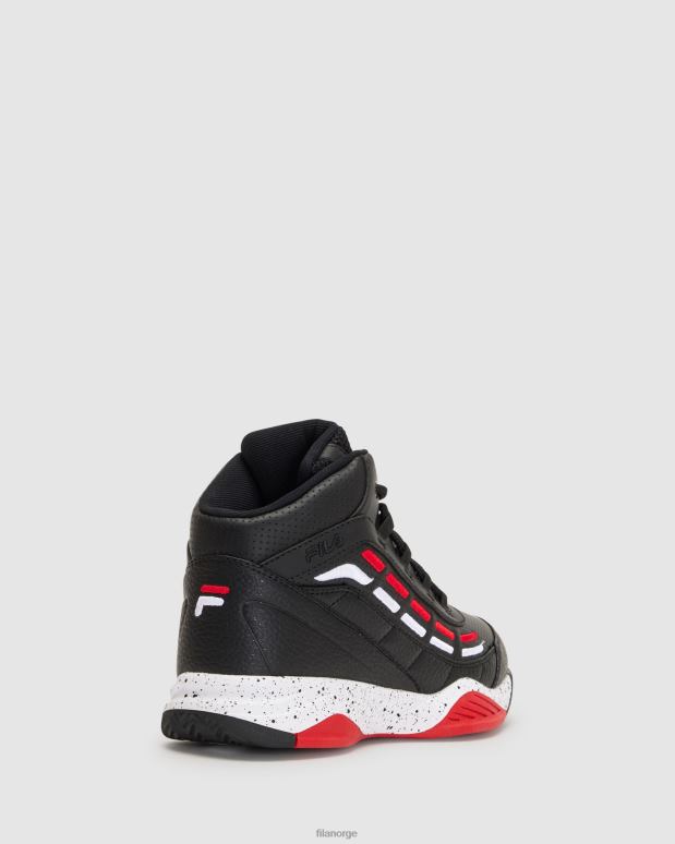 FILA unisex svart/hvit/fred kids spitfire fila HHL843066 svart/hvit/fred
