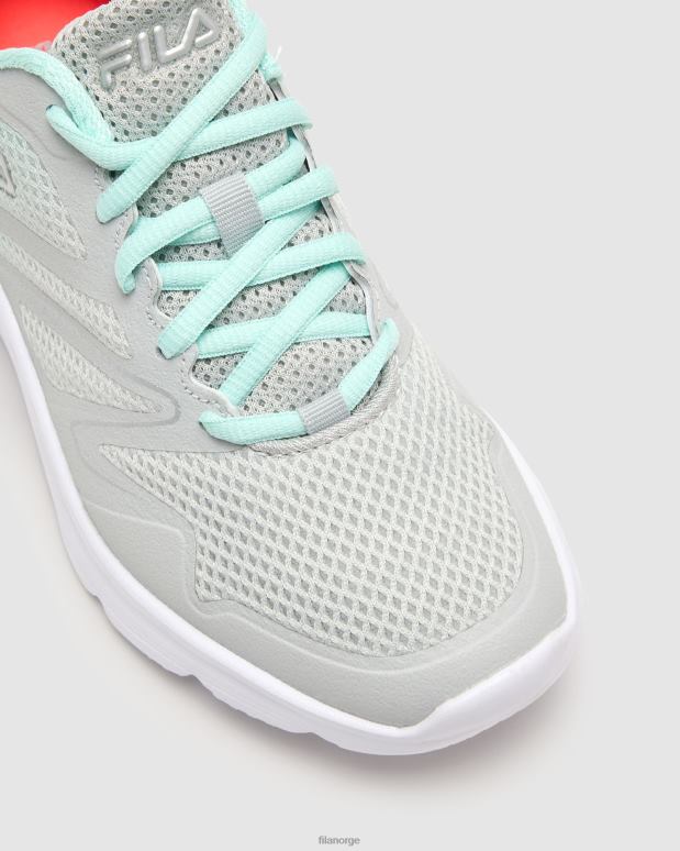FILA unisex kvinners minne panorama 8 glaciergray/fairaqua/white fila HHL842795 isbreegrå/fairaqua/hvit