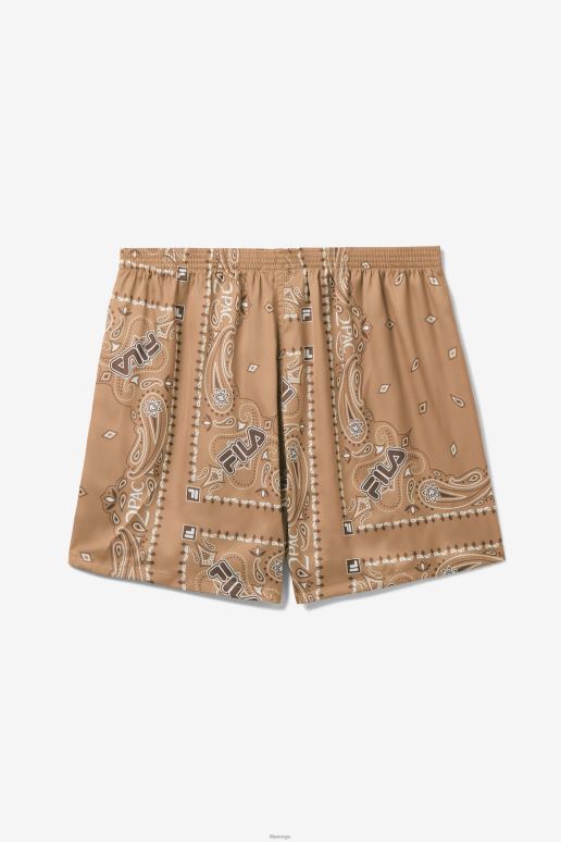 FILA unisex 2pac bandana print boxer fila tobakk brun/hvit HHL84962 tobakk brun/hvit