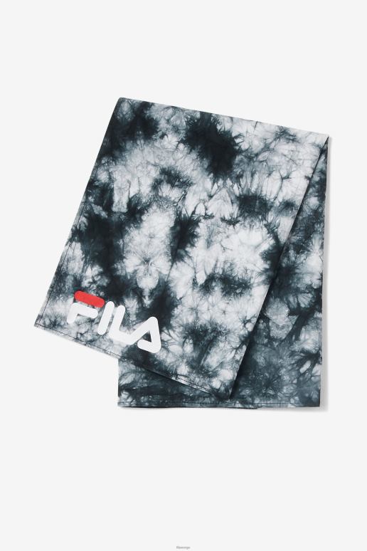FILA unisex svart/hvit svart/hvit tie dye bandana fila HHL841032 svart hvit