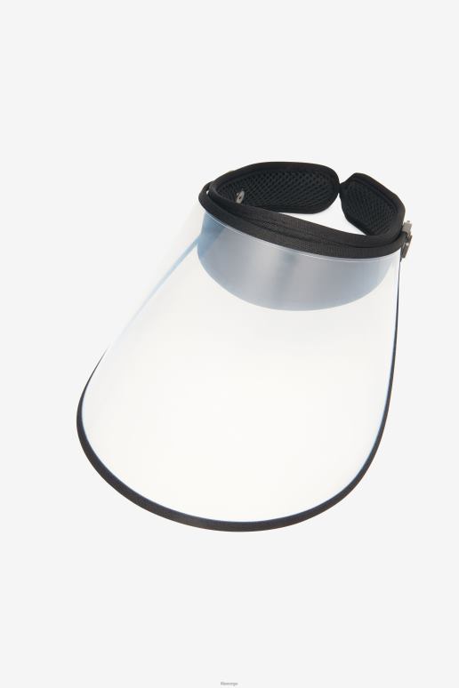 FILA unisex svart/klar plast ansiktsskjerm fila HHL841050 svart/klar