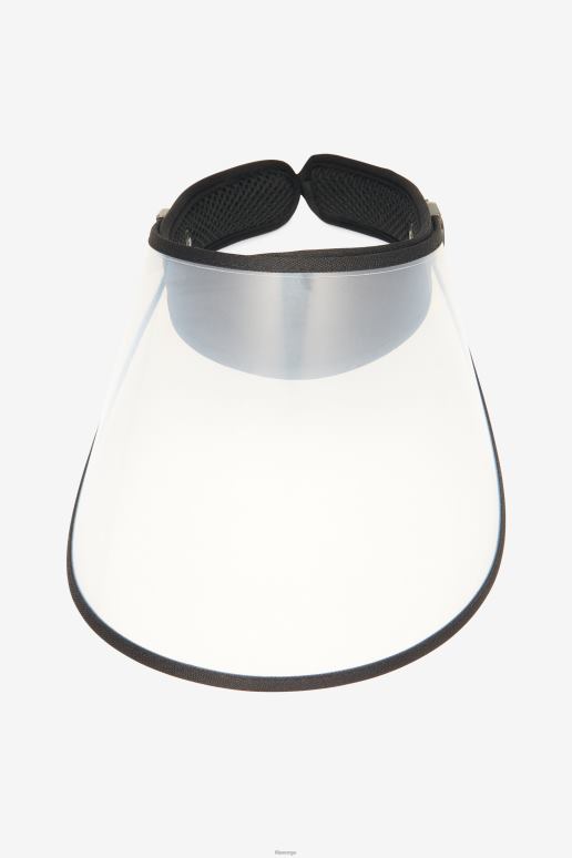 FILA unisex svart/klar plast ansiktsskjerm fila HHL841050 svart/klar