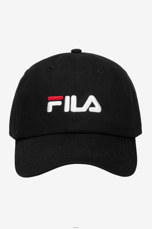 FILA unisex baseballhatt med brodert logo fila svart HHL84992 svart