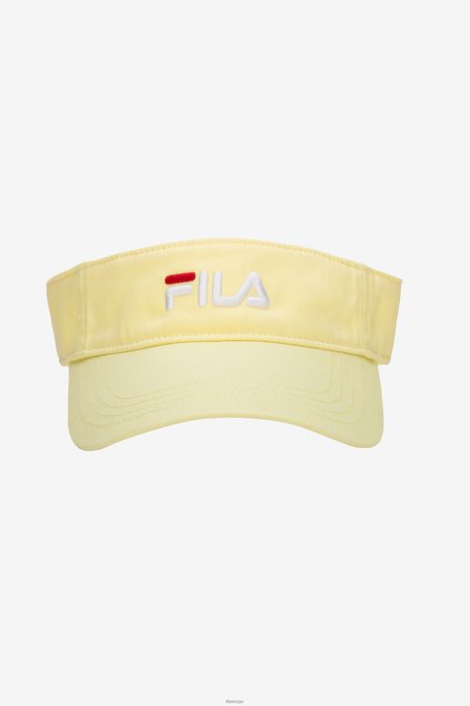 FILA unisex brodert visir fila øm gul HHL841004 øm gul